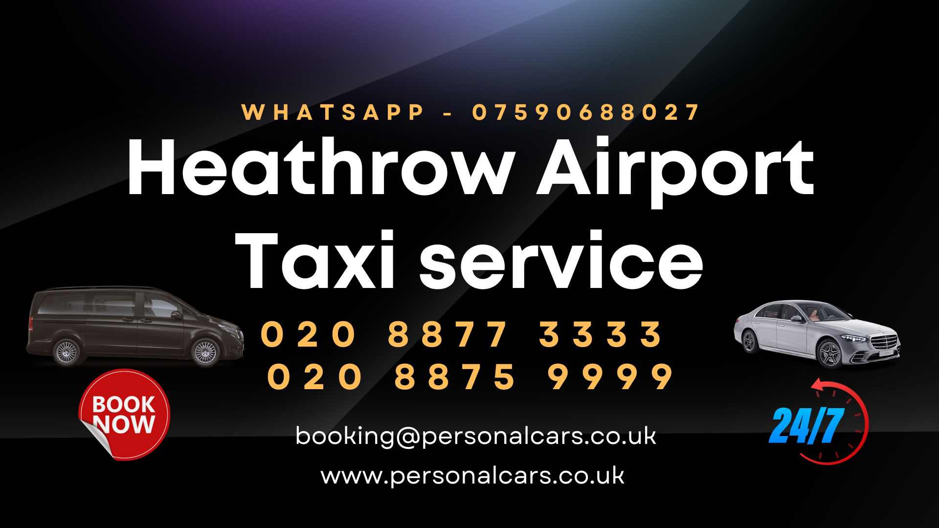 Heathrow airport taxi service 1