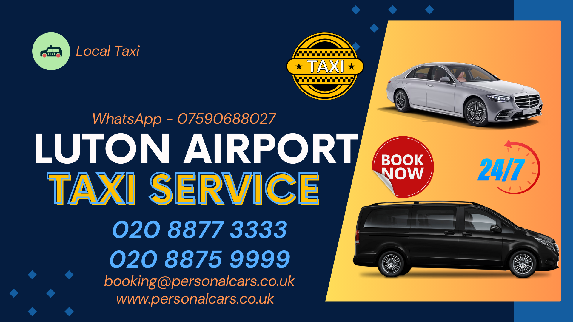 Luton airport taxi service