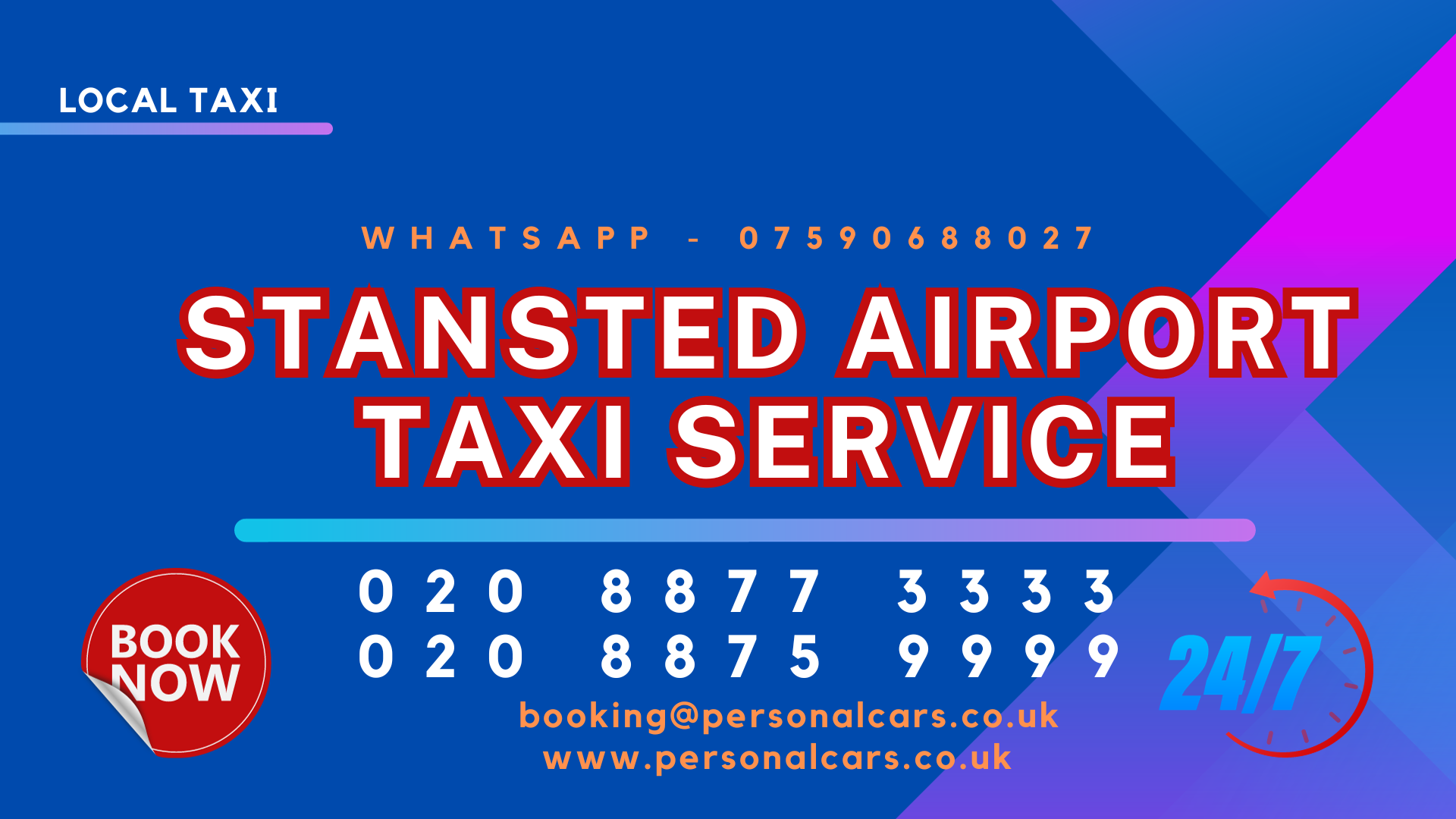 Stansted airport taxi service